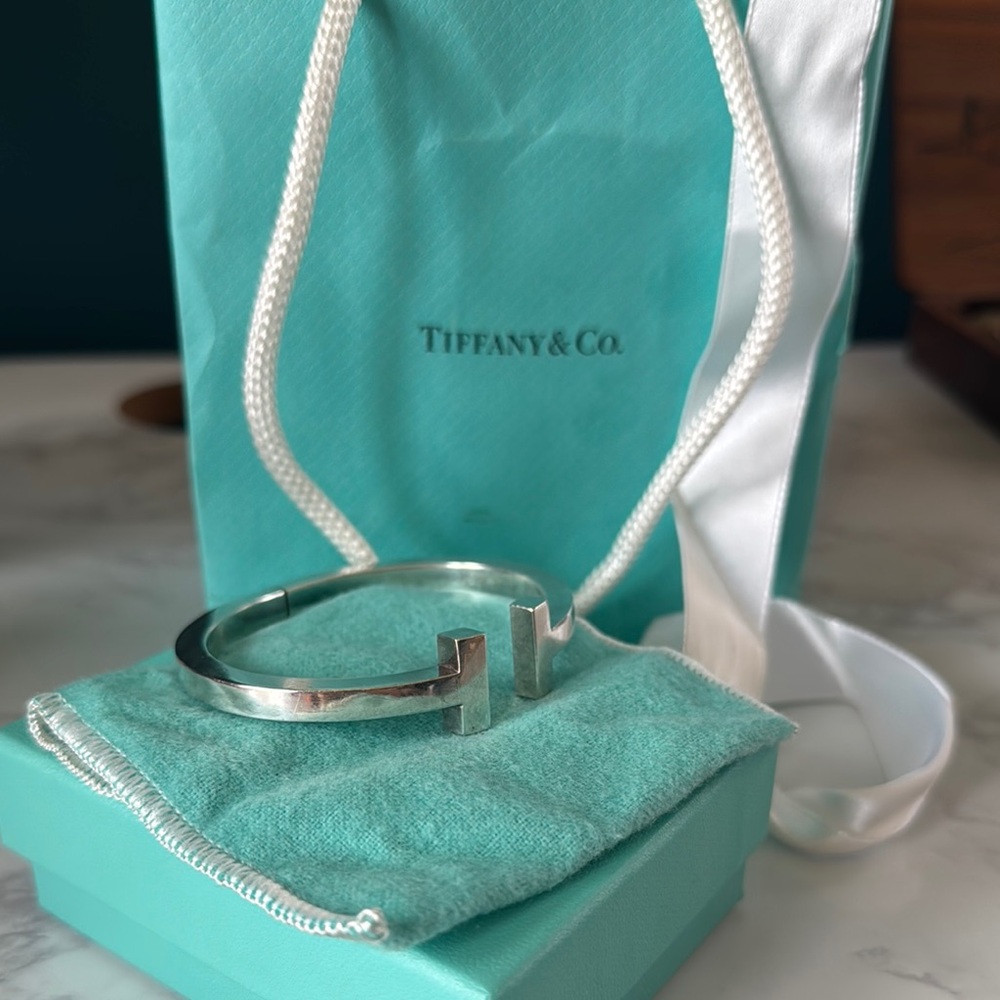 Tiffany & Co. Silver Open Cuff Bracelet